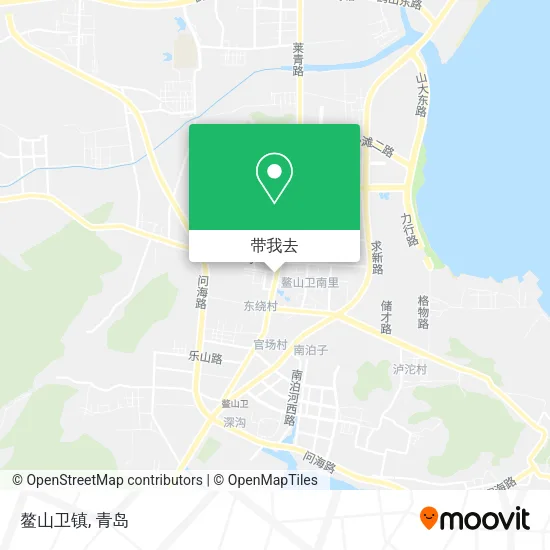 鳌山卫镇地图