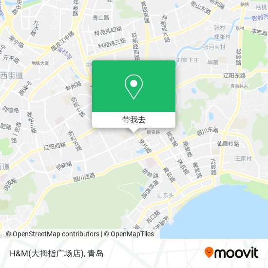 H&M(大拇指广场店)地图