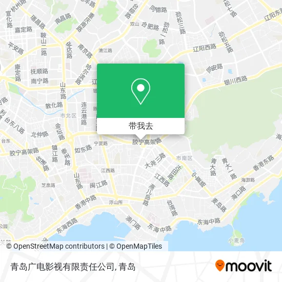 青岛广电影视有限责任公司地图