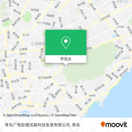 青岛广电影视传媒科技发展有限公司地图