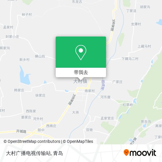 大村广播电视传输站地图