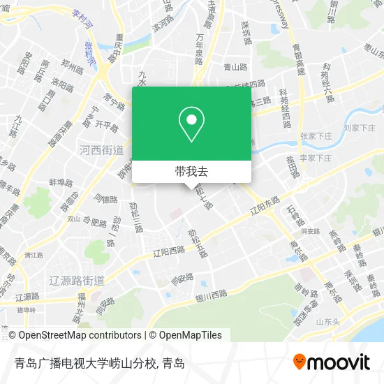青岛广播电视大学崂山分校地图
