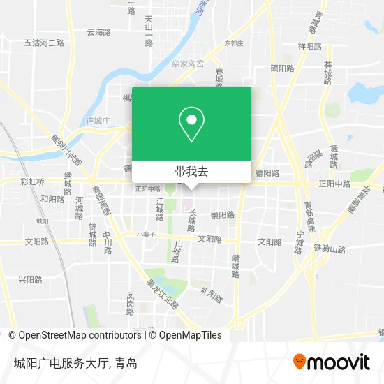 城阳广电服务大厅地图