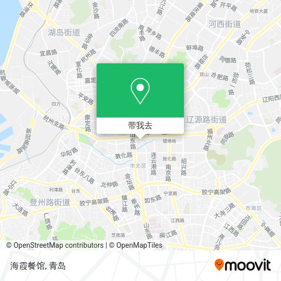 海霞餐馆地图