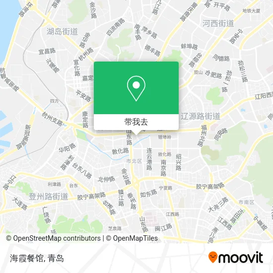 海霞餐馆地图