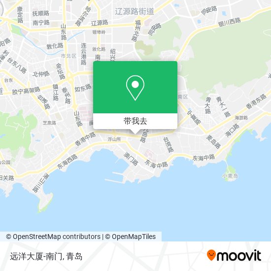 远洋大厦-南门地图