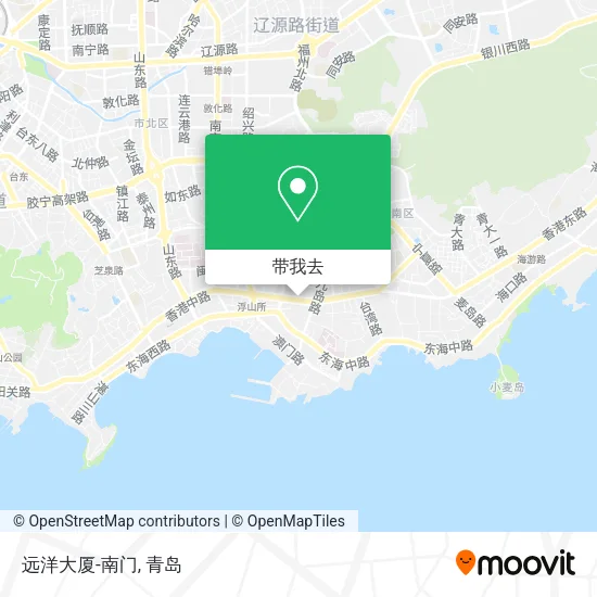 远洋大厦-南门地图