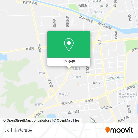 珠山南路地图