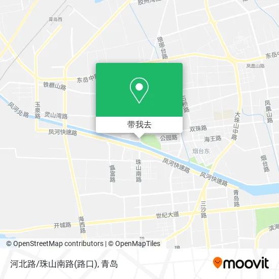 河北路/珠山南路(路口)地图