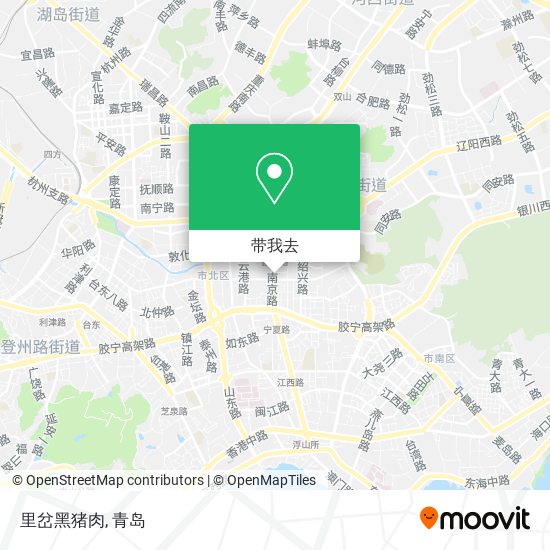 里岔黑猪肉地图
