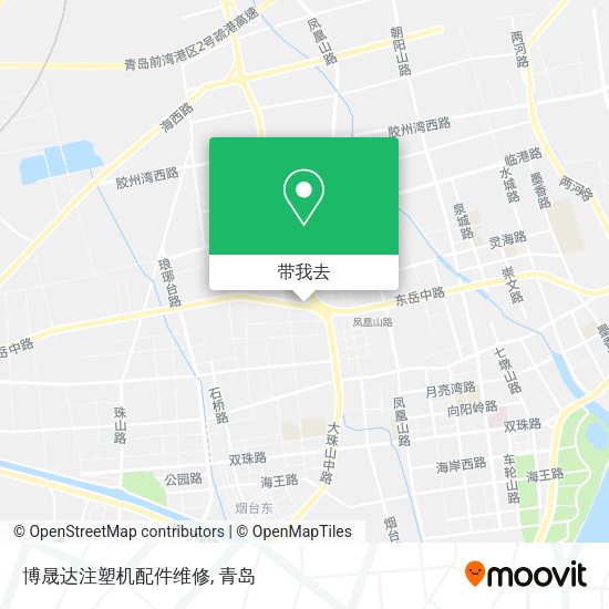 博晟达注塑机配件维修地图