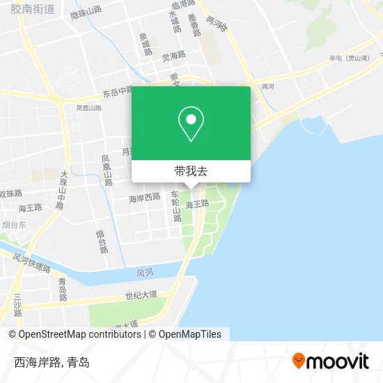 西海岸路地图