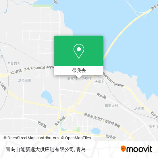 青岛山能新远大供应链有限公司地图