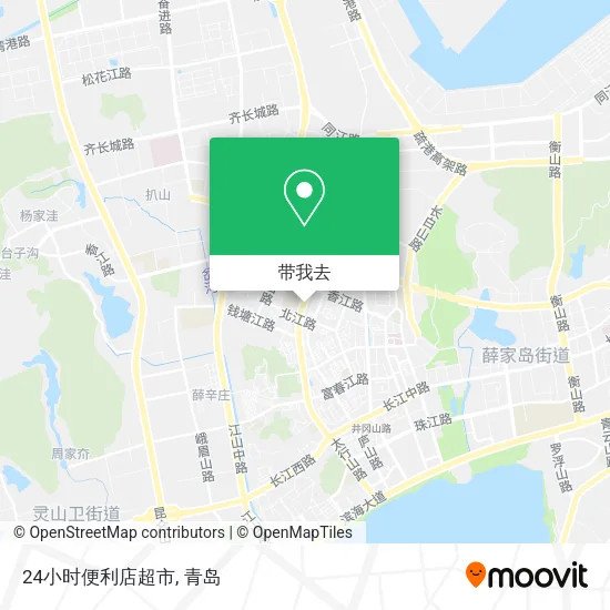 24小时便利店超市地图