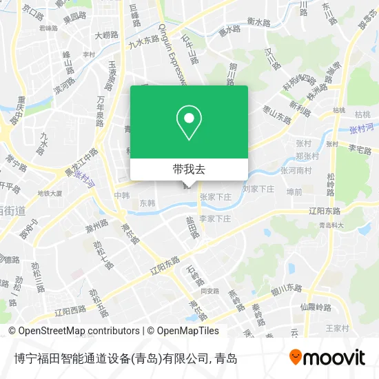 博宁福田智能通道设备(青岛)有限公司地图