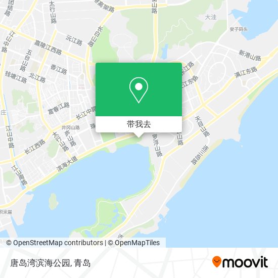 唐岛湾滨海公园地图