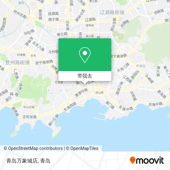 青岛万象城店地图
