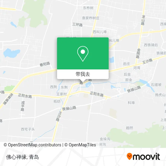 佛心禅缘地图