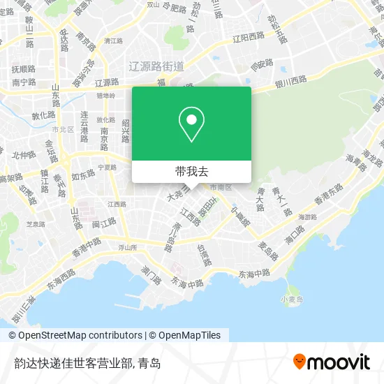 韵达快递佳世客营业部地图