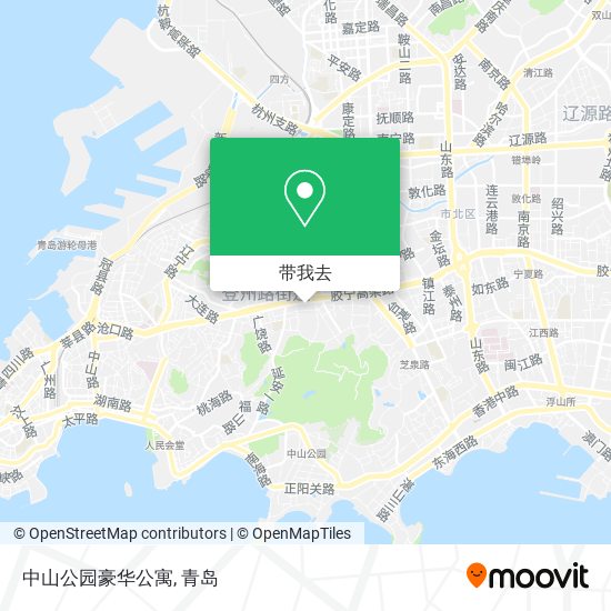 中山公园豪华公寓地图