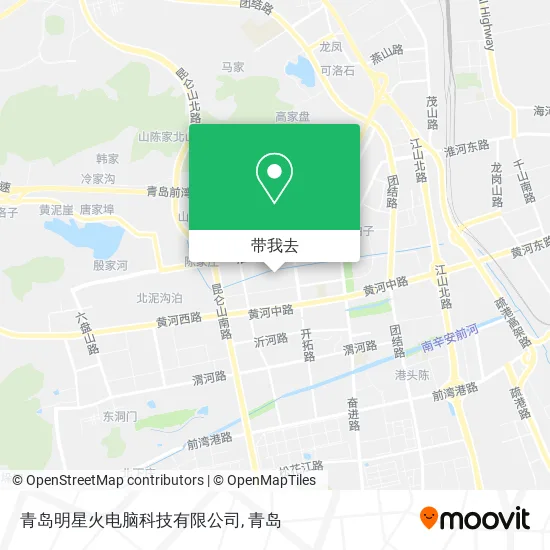 青岛明星火电脑科技有限公司地图