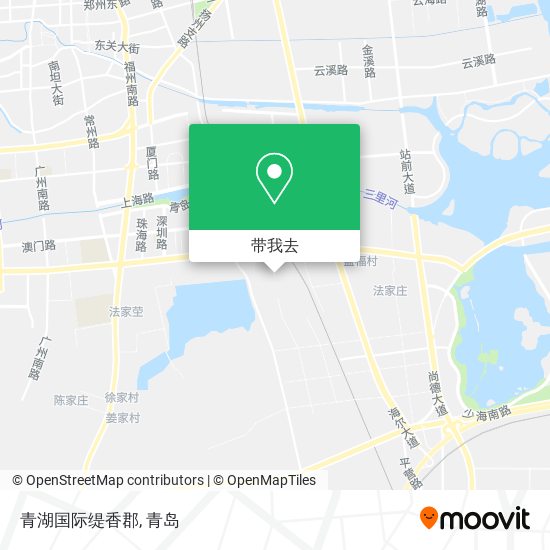 青湖国际缇香郡地图