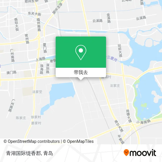 青湖国际缇香郡地图