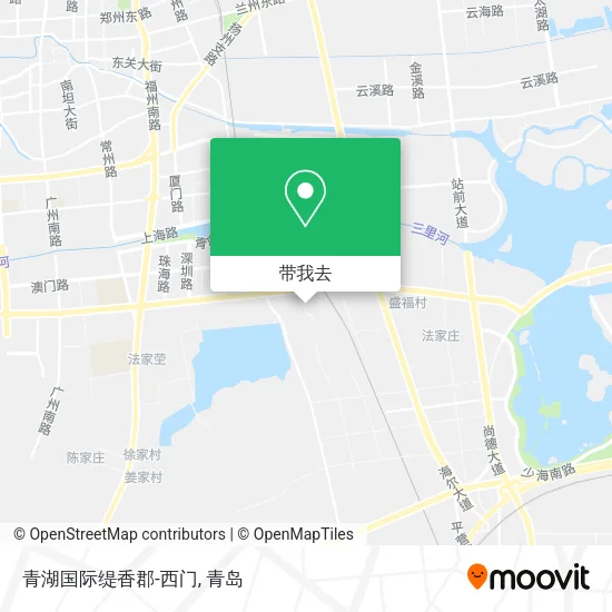 青湖国际缇香郡-西门地图