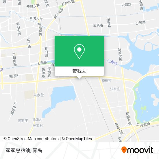 家家惠粮油地图