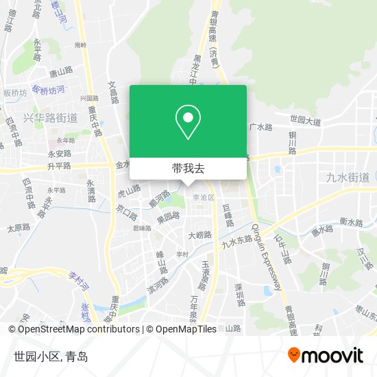 世园小区地图