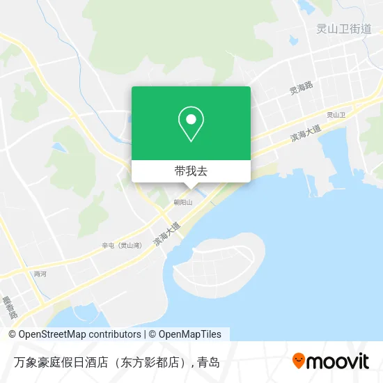 万象豪庭假日酒店（东方影都店）地图