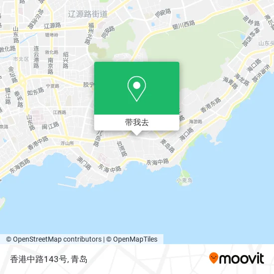 香港中路143号地图