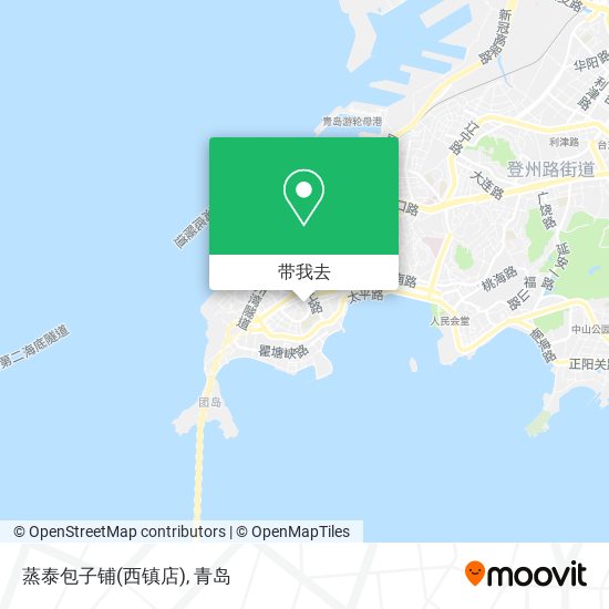 蒸泰包子铺(西镇店)地图