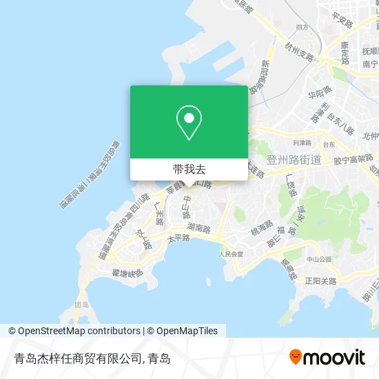 青岛杰梓任商贸有限公司地图
