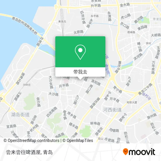 尝来尝往啤酒屋地图
