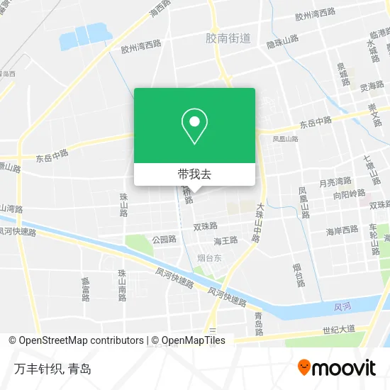 万丰针织地图
