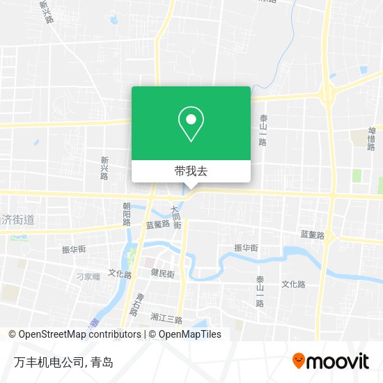 万丰机电公司地图