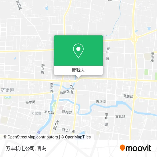 万丰机电公司地图
