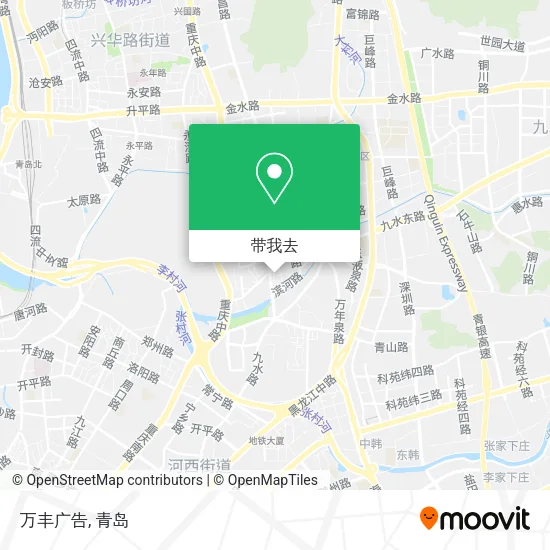 万丰广告地图
