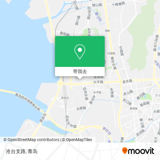 沧台支路地图