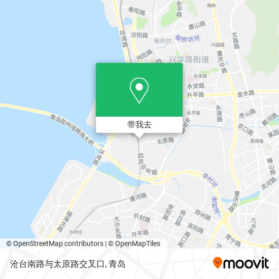 沧台南路与太原路交叉口地图