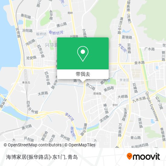海博家居(振华路店)-东1门地图