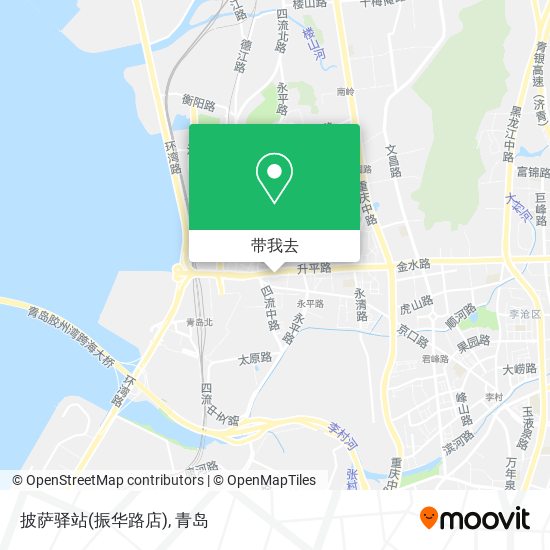 披萨驿站(振华路店)地图