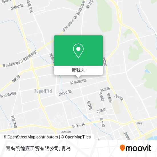 青岛凯德嘉工贸有限公司地图