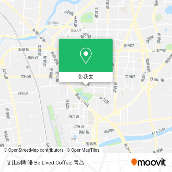艾比例咖啡 Be Lived Coffee地图