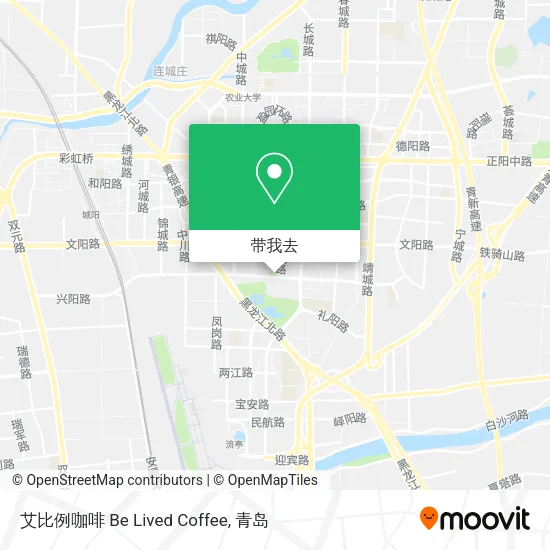 艾比例咖啡 Be Lived Coffee地图