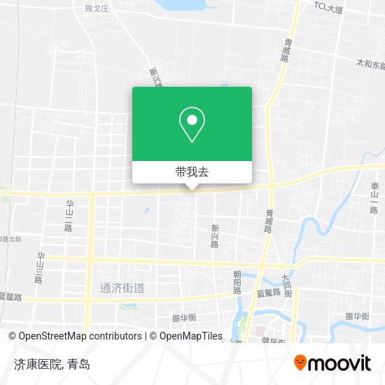 济康医院地图