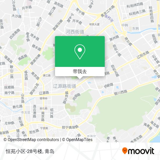 恒苑小区-28号楼地图