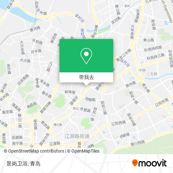 景岗卫浴地图