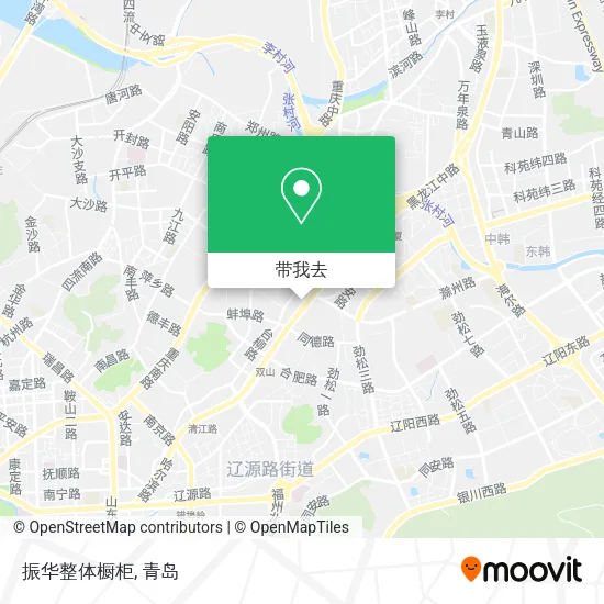 振华整体橱柜地图